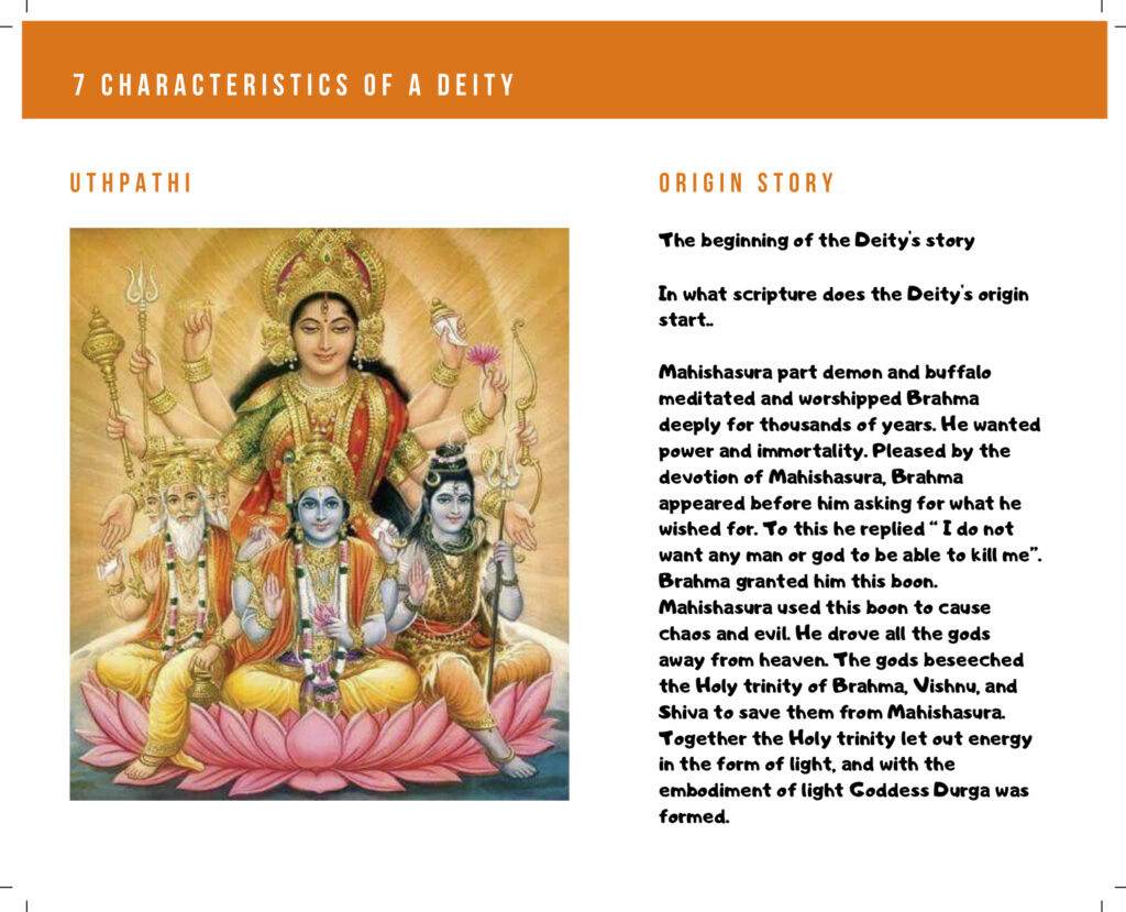 7 Characteristics of a Deity